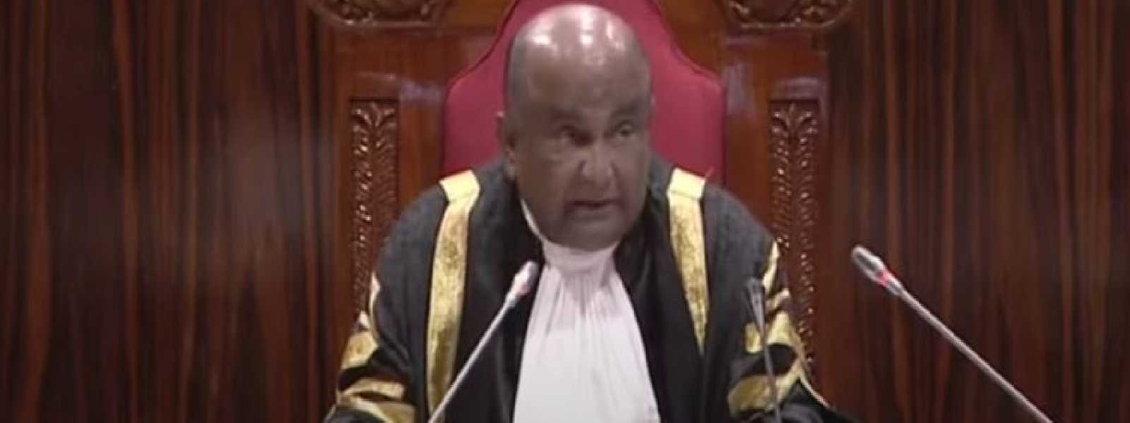 22ஆவதுஅரசியலமைப்பு திருத்தச் சட்டமூலத்தை அடுத்த பாராளுமன்ற அமர்வில் விவாதிக்க தீர்மானம்